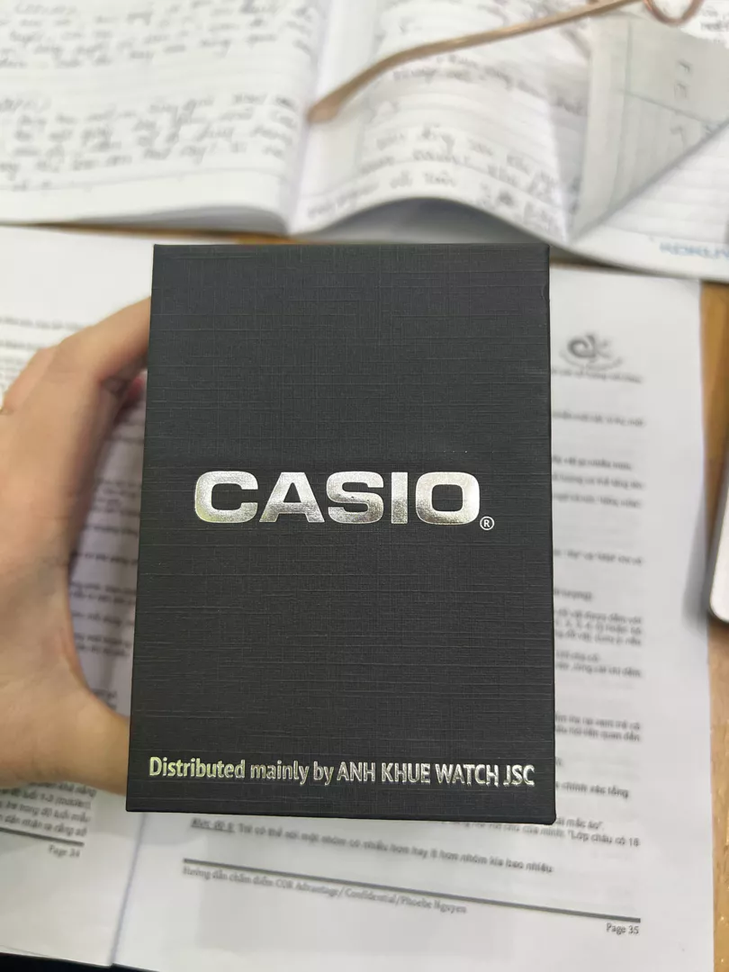 Đồng hồ đôi nam nữ dây kim loại Casio Anh Khuê MTP/LTP-V001D-7B