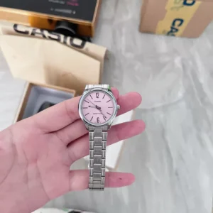 Đồng hồ nữ dây thép không ghỉ Casio LTP-V005D-4BUDF chính hãng