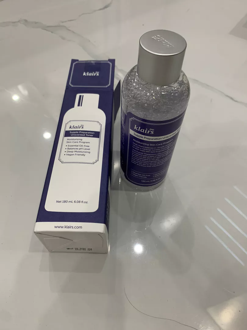 Nước Hoa Hồng Không Mùi Dear Klairs Supple Preparation Unscented 180ml