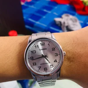 Đồng hồ nam dây kim loại Casio chính hãng Anh Khuê MTP-V001D-7BUDF