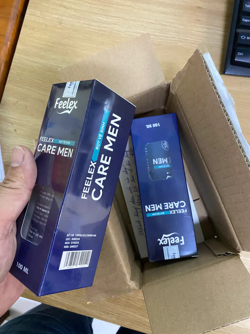 Bọt vệ sinh nam giới Feelex Care Men dung dịch vệ sinh tạo bọt 100ml