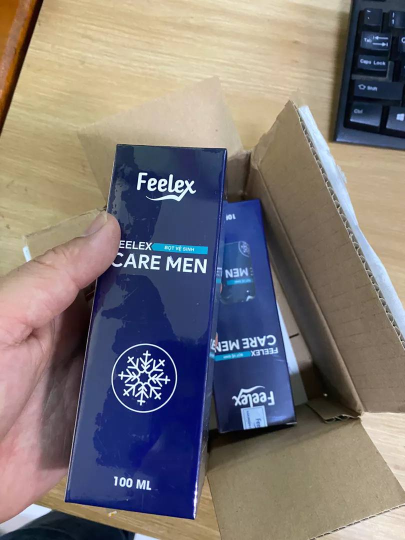 Bọt vệ sinh nam giới Feelex Care Men dung dịch vệ sinh tạo bọt 100ml