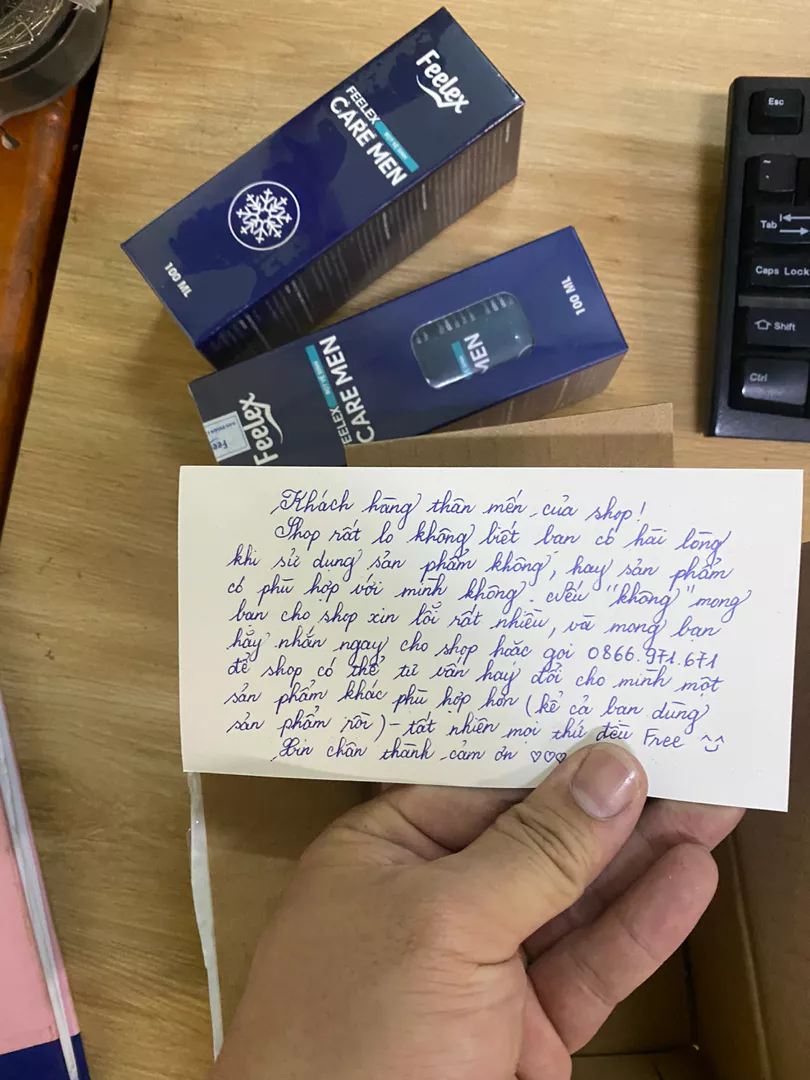 Bọt vệ sinh nam giới Feelex Care Men dung dịch vệ sinh tạo bọt 100ml