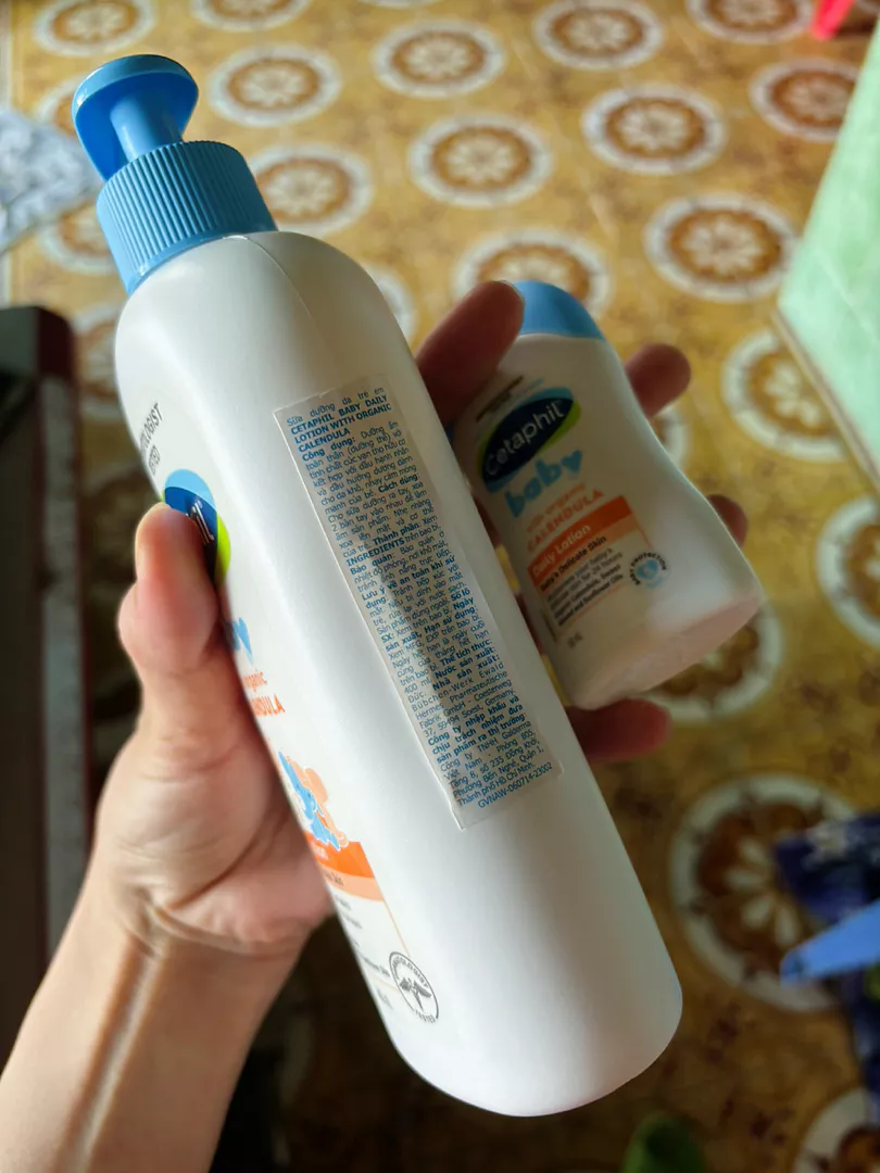 Sữa dưỡng ẩm dịu lành cho bé CETAPHIL BABY LOTION WITH ORGANIC CALENDULA 400ML