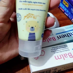 Combo Dự Sinh New - Đón bé chào đời Tặng kèm kem chàm sữa (Nước tắm gội + Kem dịu da + Kem dưỡng ẩm)