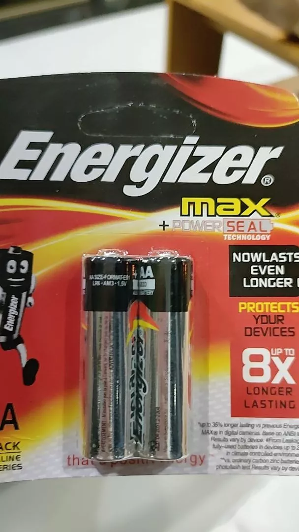 pin tiểu AA Energizer (LR6) dùng cho máy ảnh film và máy ảnh instax mini