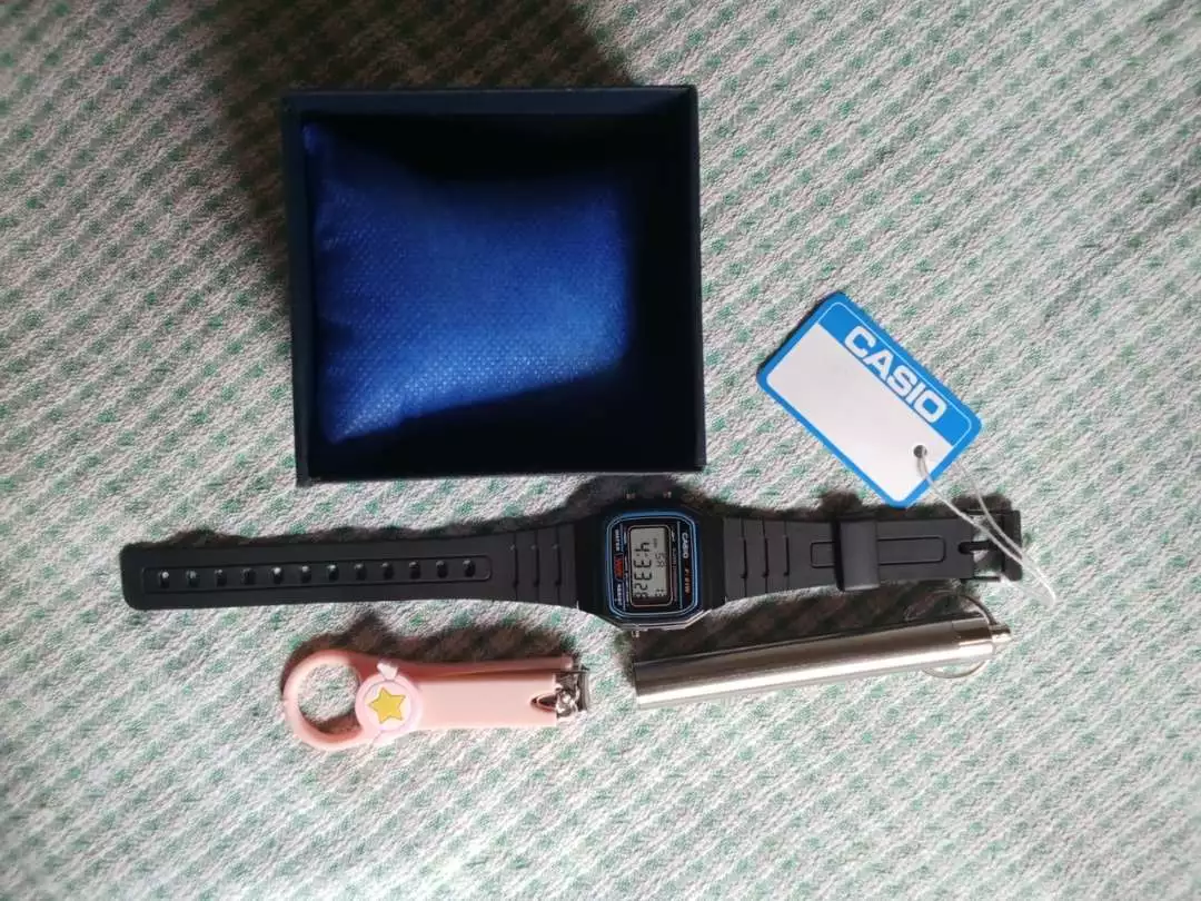 Đồng Hồ Nam Casio F-91W1 .a., Chống Nước Tuyệt Đối, Chất Liệu Siêu Bền, Pin Lâu 7 Năm