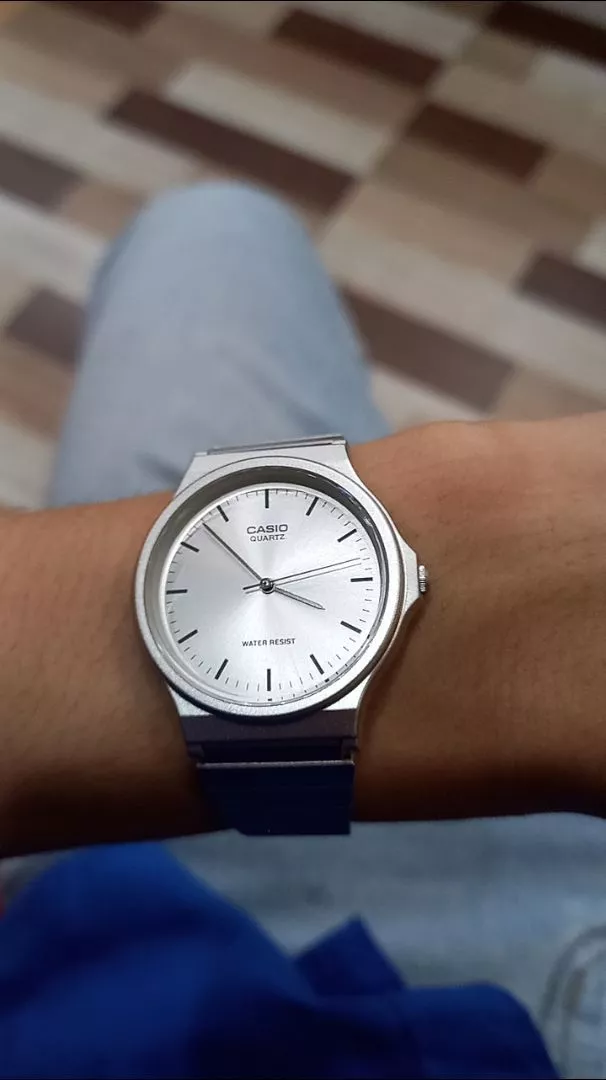 Đồng Hồ Casio Nữ Dây Kim Loại STANDARD MQ-24D-7EDF Chính Hãng