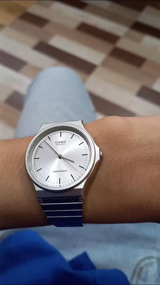 Đồng Hồ Casio Nữ Dây Kim Loại STANDARD MQ-24D-7EDF Chính Hãng