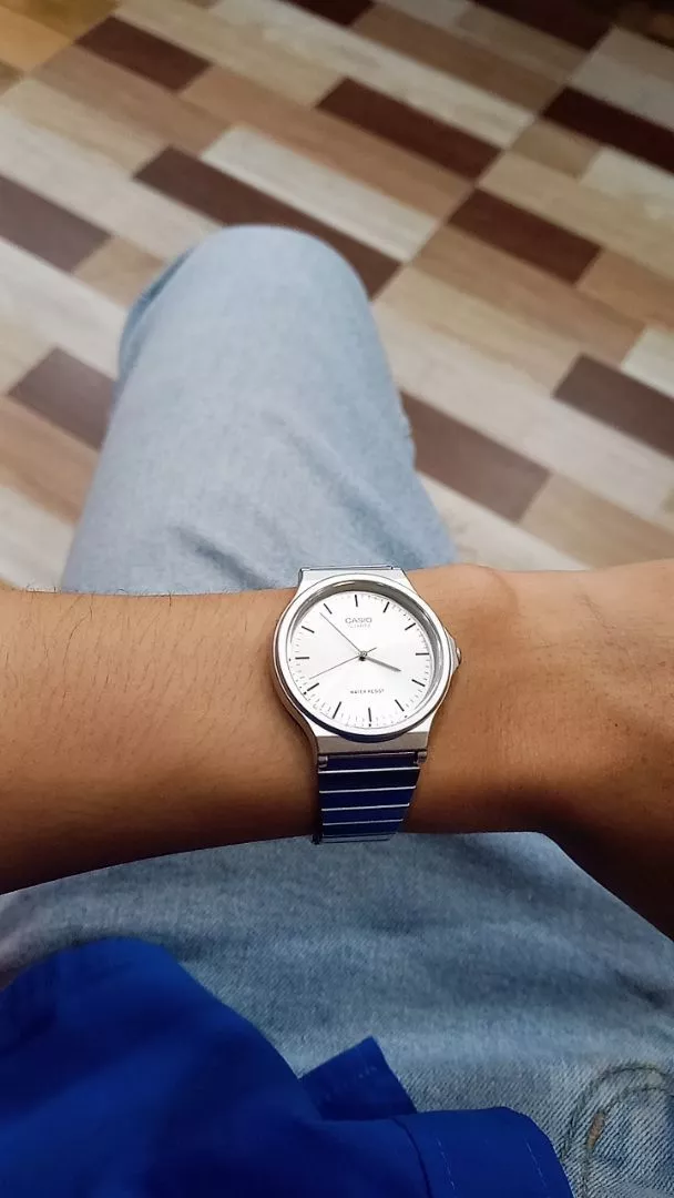 Đồng Hồ Casio Nữ Dây Kim Loại STANDARD MQ-24D-7EDF Chính Hãng