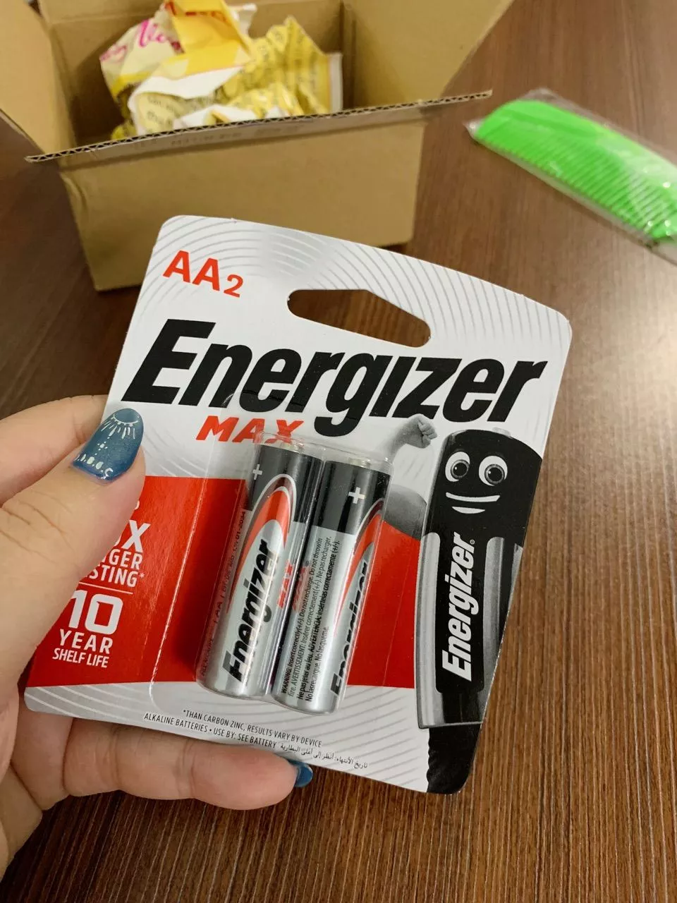 pin tiểu AA Energizer (LR6) dùng cho máy ảnh film và máy ảnh instax mini