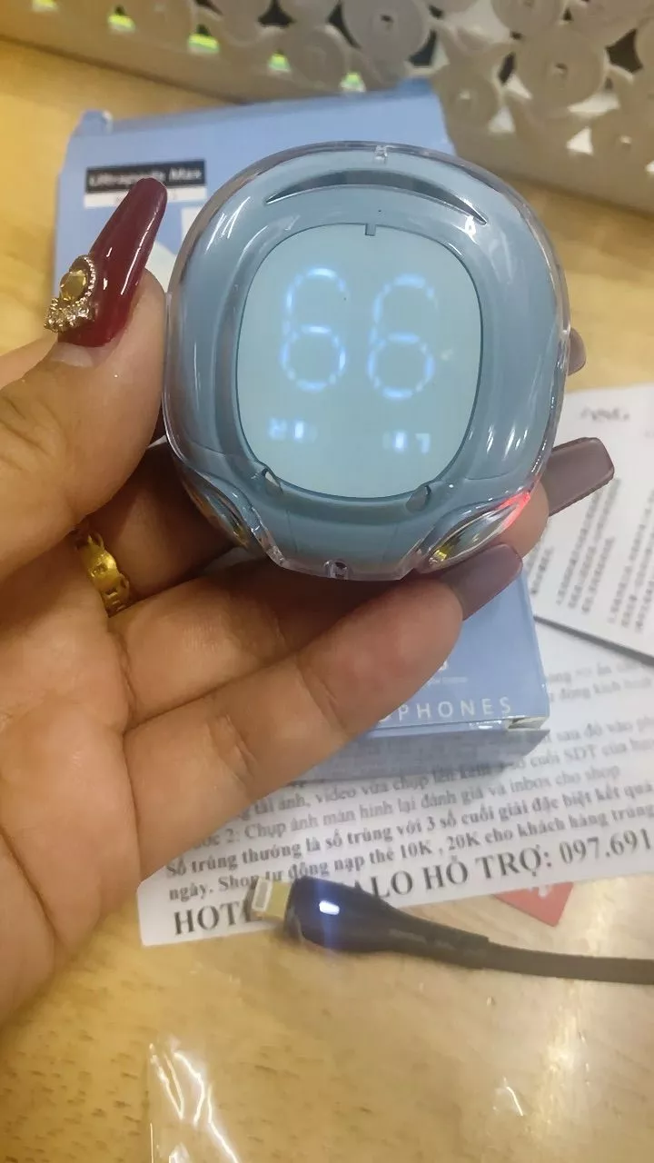 Tai nghe không dây KY8 Ultra Max bản quốc tế, cảm ứng, chống nước IPX7 - Audio365