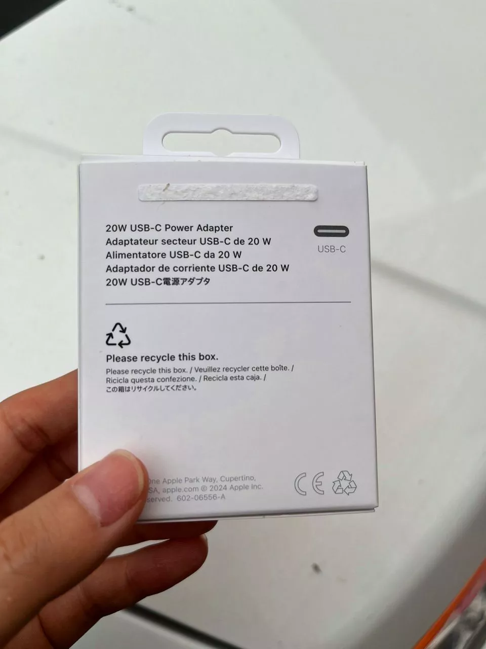 Sạc Apple 20W USB-C Power Adapter