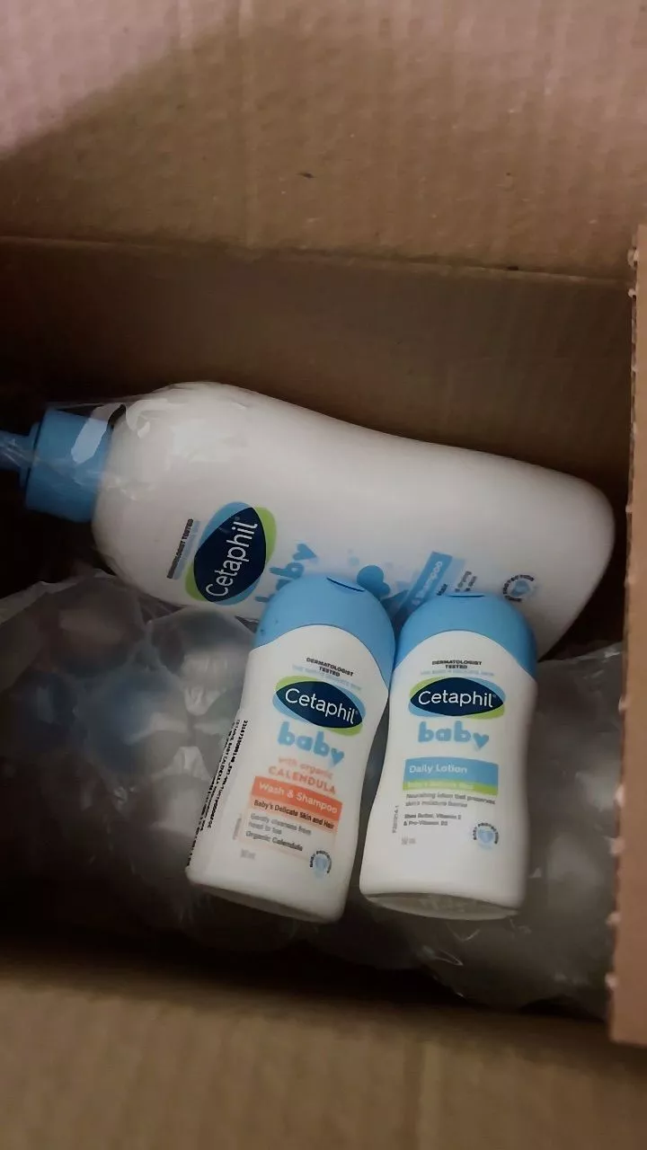 Combo 2 Sữa tắm gội dịu lành cho bé Cetaphil Baby Gentle Wash & Shampoo 400ml/chai