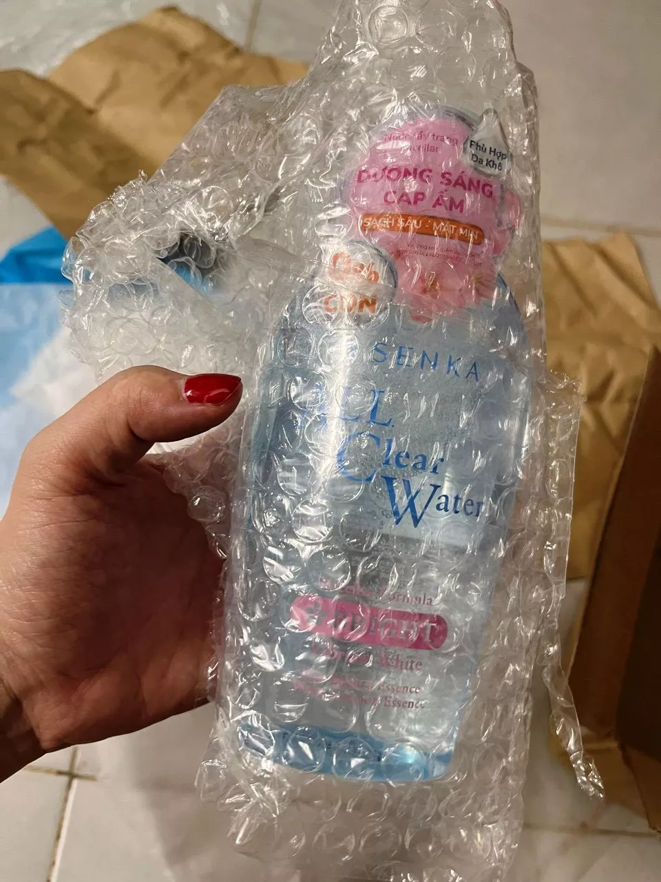 Nước Tẩy Trang Senka ALL Clear Water Micellar Fresh 230ML & 70ML