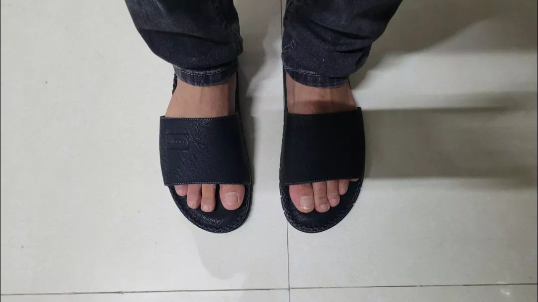 Dép Doctor LUXURY Cao Cấp Da Xuất Nhập, Bản Đế Vừa Lót Mút Êm Chân, Đế Cao Su Đúc Khâu Chỉ.