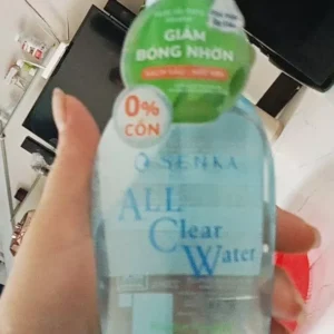Nước tẩy trang Micellar Giảm Bóng Nhờn Senka All Clear Water Fresh 230ml/chai