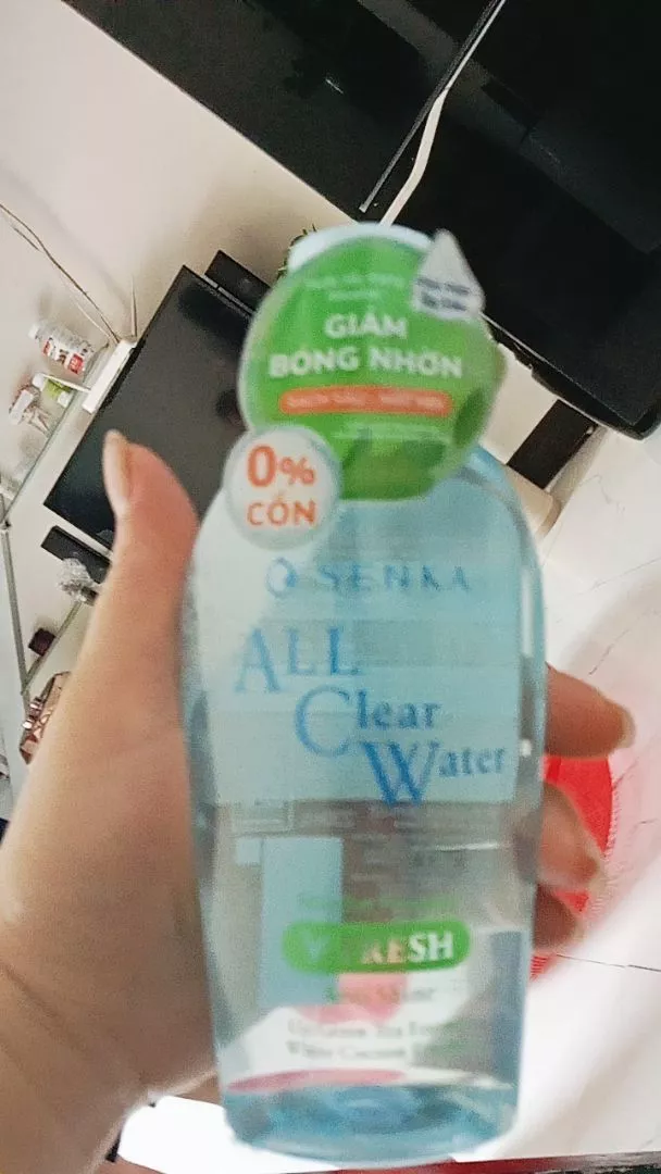 Nước tẩy trang Micellar Giảm Bóng Nhờn Senka All Clear Water Fresh 230ml/chai