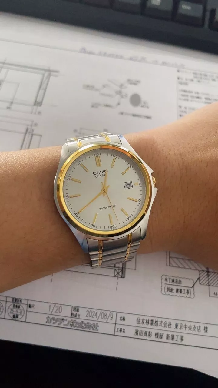 Đồng Hồ Casio Nam Series MTP-1183 Mặt Kính Khoáng Tròn 38.5mm Dây Da/ Kim Loại Không Gỉ Kháng Nước Chính Hãng