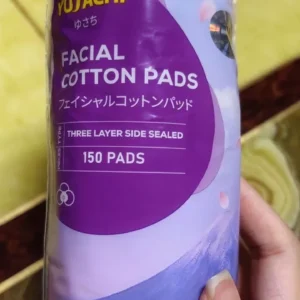 Bông tẩy trang Yusachi Suzuran Cao Cấp Nhật Bản 100% Cotton - 200 miếng