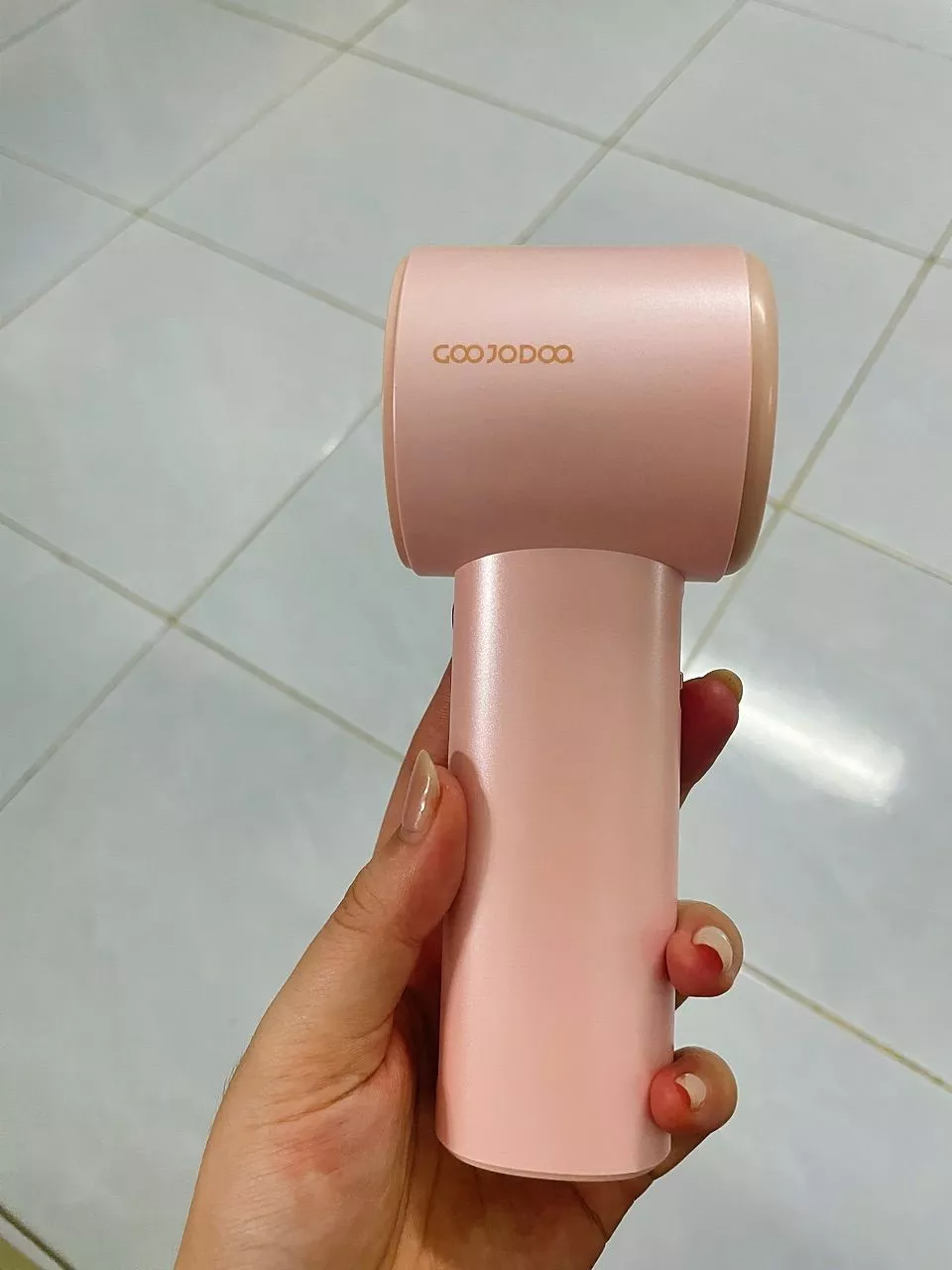 【Tặng quà/Bảo hành nửa năm】GOOJODOQ Quạt gió mạnh 100 tốc độ gió màn hình kỹ thuật số quạt cầm tay tuabin có thể điều chỉnh thích hợp cho thể thao ngoài trời làm mát nhanh