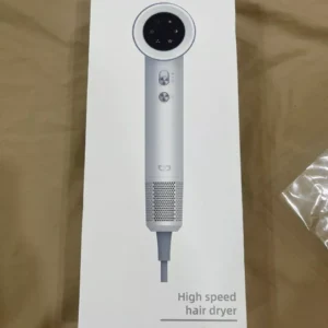 【Bảo hành một năm】GOOJODOQ Máy sấy tóc tốc độ cao có màn hình hiển thị công suất LED 3 tốc độ gió bốn phút để sấy khô Thích hợp cho du lịch và sử dụng tại nhà
