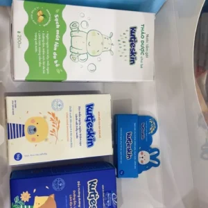 Combo Dự Sinh New - Đón bé chào đời Tặng kèm kem chàm sữa (Nước tắm gội + Kem dịu da + Kem dưỡng ẩm)