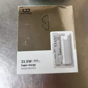 GOOJODOQ 22.5w 10000Mah Sạc dự phòng di động Hai pin Mecha Style Nhẹ Typc-C / Light-ning Power Bank