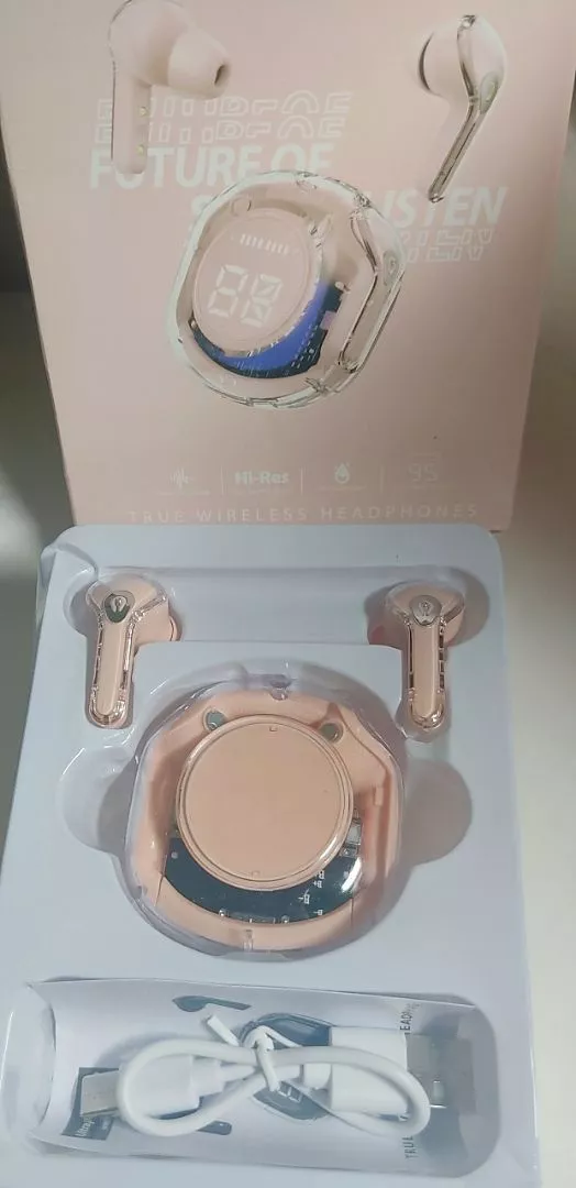 Tai nghe bluetooth KY9 Ultrapods Pro cảm ứng, bass hay, siêu nhỏ gọn, có mic đàm thoại, nghe nhạc cực hay - AUDIO365