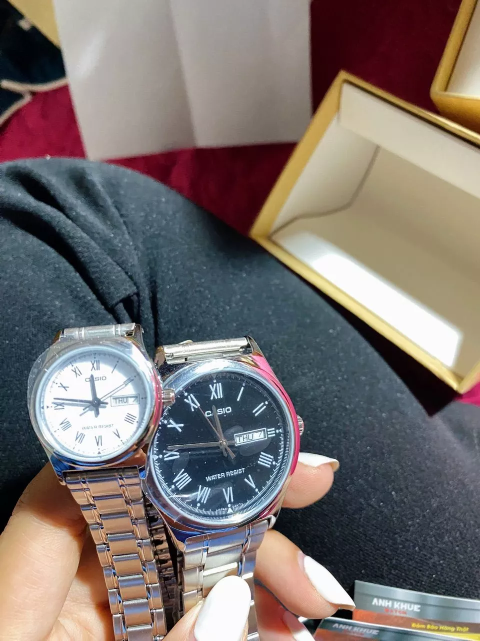 Đồng hồ nữ dây kim loại Casio Anh Khuê LTP-V006D-7BUDF chính hãng