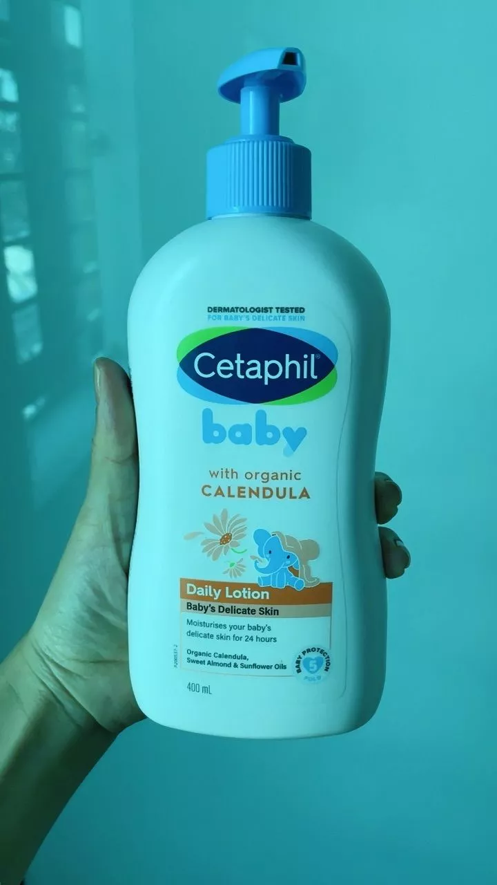 Sữa dưỡng ẩm dịu lành cho bé CETAPHIL BABY LOTION WITH ORGANIC CALENDULA 400ML