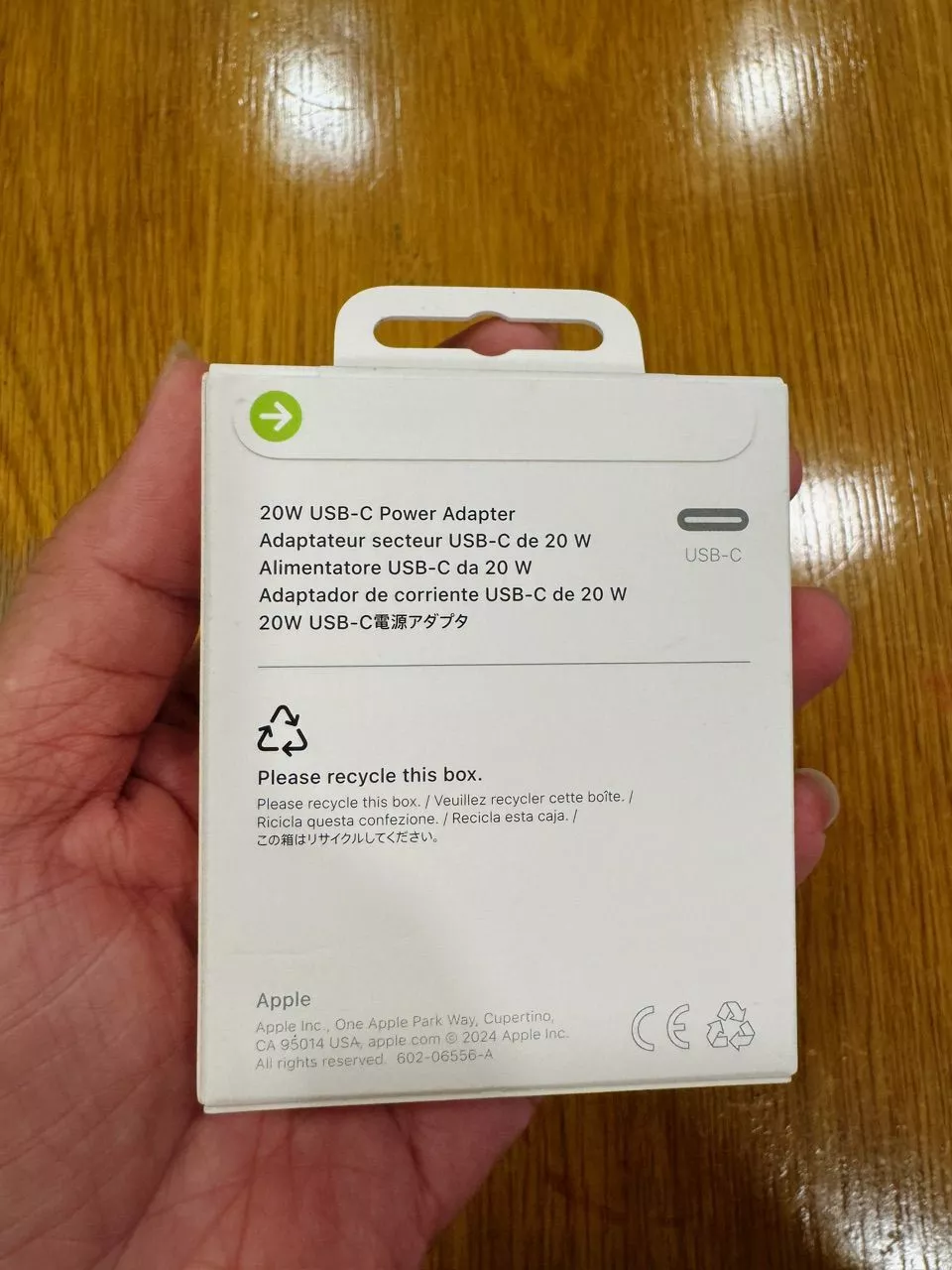 Sạc Apple 20W USB-C Power Adapter