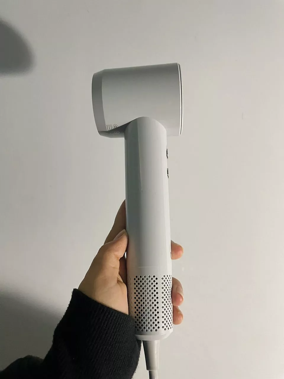 【Bảo hành một năm】GOOJODOQ Máy sấy tóc tốc độ cao có màn hình hiển thị công suất LED 3 tốc độ gió bốn phút để sấy khô Thích hợp cho du lịch và sử dụng tại nhà