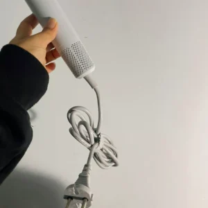 【Bảo hành một năm】GOOJODOQ Máy sấy tóc tốc độ cao có màn hình hiển thị công suất LED 3 tốc độ gió bốn phút để sấy khô Thích hợp cho du lịch và sử dụng tại nhà