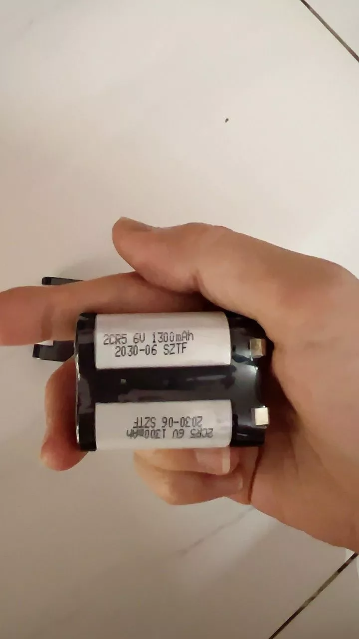 Pin 2CR5 dùng cho máy ảnh film - dùng 1 lần không sạc