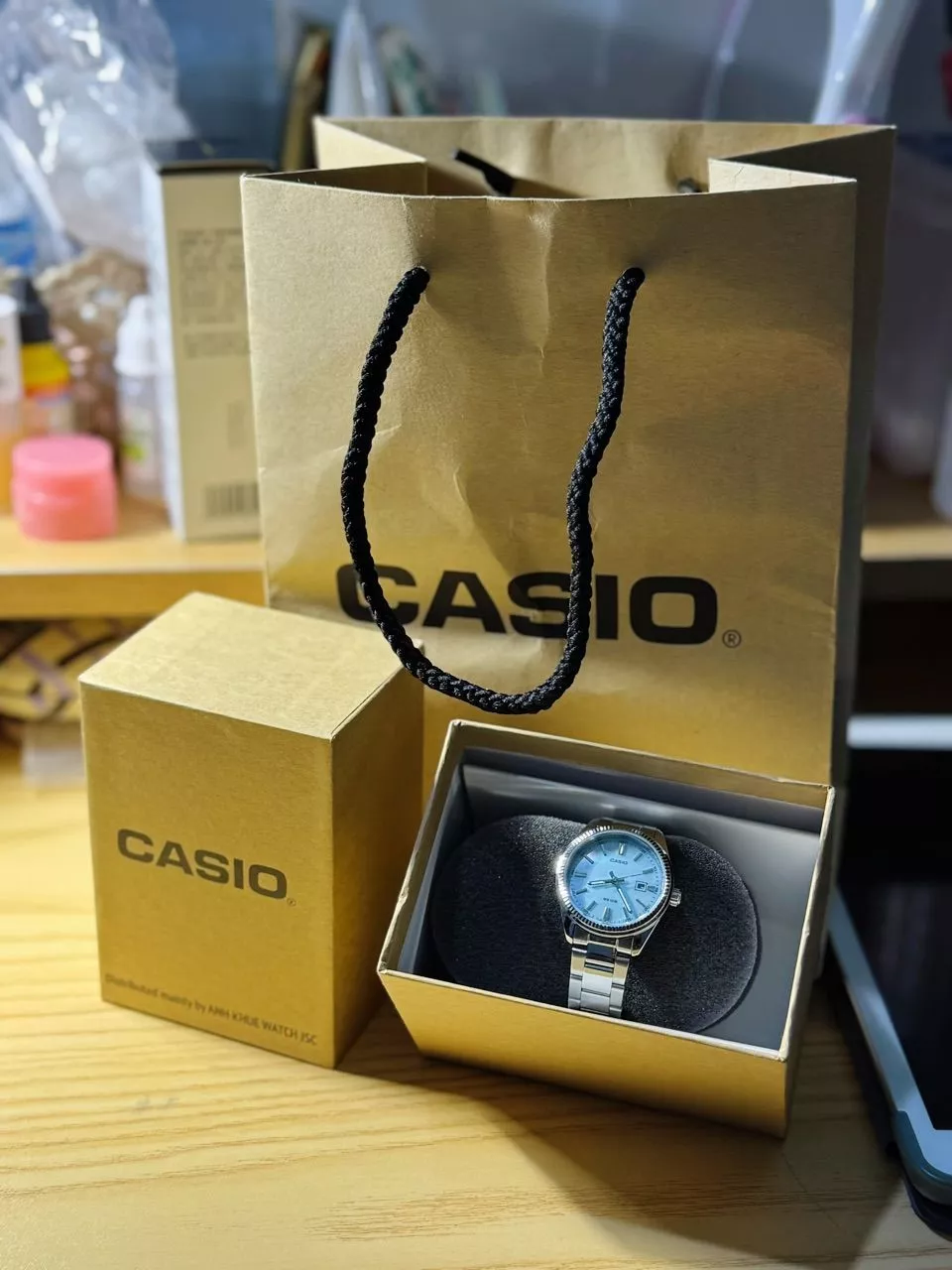 Đồng Hồ Nữ Dây Kim Loại Chính Hãng Casio LTP-1302DS-2AVDF