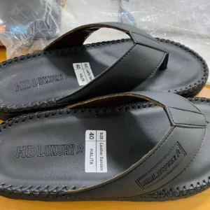 [ Kẹp Xỏ Ngón Mới ] - Dép Nam Đế Doctor Cao Su Êm Nhẹ, Da Cao Cấp, Logo HDLUXURY Thời Trang