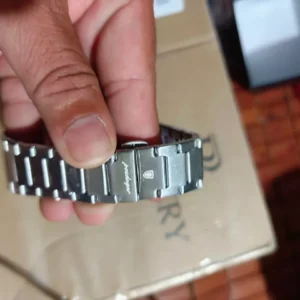 Đồng hồ nam Poedagar 930 PRX chính hãng có lịch thứ, dây thép không gỉ, chống nước, tặng kèm cắt mắt