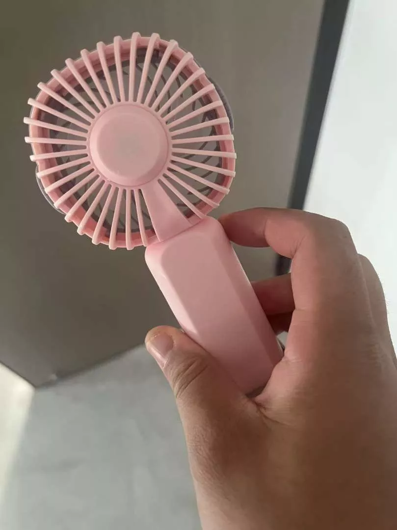 Quạt Cầm Tay Tích Điện Dung Lượng Pin Khủng 3000 MAh, Quạt Mini 3 Tốc Độ Gió