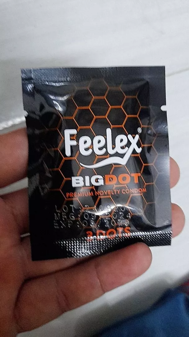 Bao cao su Feelex Bigdot Gân Gai nhiều gel bôi trơn