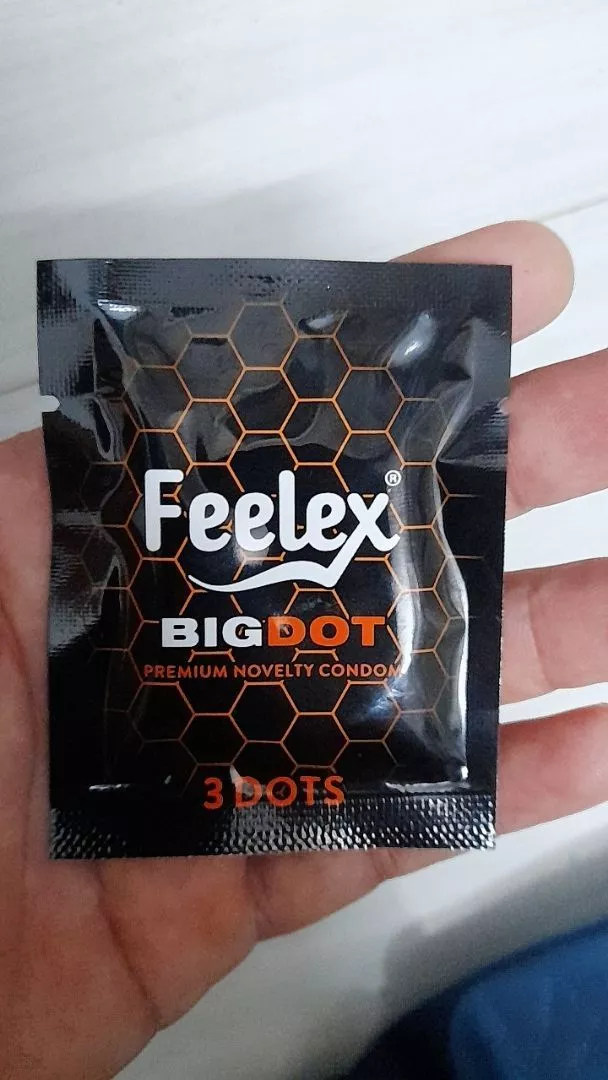 Bao cao su Feelex Bigdot Gân Gai nhiều gel bôi trơn