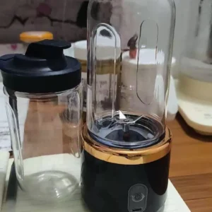 Cốc ép trái cây cầm tay nhỏ gọn, hoàn toàn tự động, đa chức năng, lý tưởng cho học sinh, dễ sử dụng