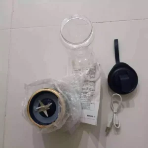 Cốc ép trái cây cầm tay nhỏ gọn, hoàn toàn tự động, đa chức năng, lý tưởng cho học sinh, dễ sử dụng