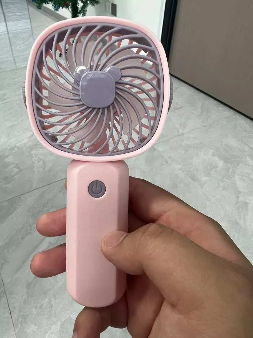 Quạt Cầm Tay Tích Điện Dung Lượng Pin Khủng 3000 MAh, Quạt Mini 3 Tốc Độ Gió