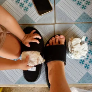 Dép Doctor LUXURY Cao Cấp Da Xuất Nhập, Bản Đế Vừa Lót Mút Êm Chân, Đế Cao Su Đúc Khâu Chỉ.