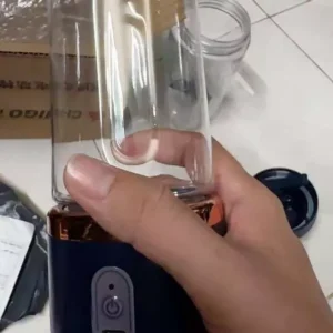 Cốc ép trái cây cầm tay nhỏ gọn, hoàn toàn tự động, đa chức năng, lý tưởng cho học sinh, dễ sử dụng