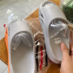 (Chính Hãng) Dép bánh mì quai ngang nam nữ REDLEO, dép đúc đi mưa có lỗ thoáng khí, chống nước chống trơn, mã DRL_51