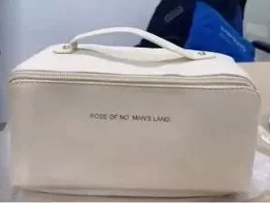 Túi đựng mỹ phẩm cầm tay dung tích lớn da PU cao, dùng để bảo quản mỹ phẩm, chống thấm nước