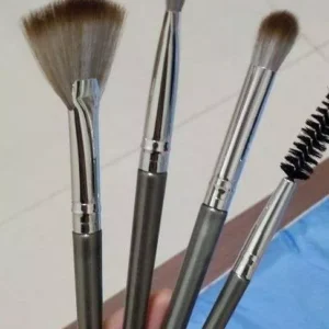 14 Cái/Bộ Cọ Trang Điểm Chuyên Dụng Kèm Kéo Đầu Lông Mịn Mềm Mại Dễ Sử Dụng