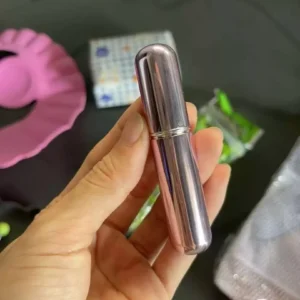 Lọ Chiết Nước Hoa Mini 5ml Vỏ Nhôm Có Lỗ Chiết Dưới Đáy Tiện Lợi